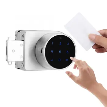 Smart Glass Door Lock Digital Password IC Card Unlock Security Access Entry System Door Lock Latch USB Rechargeable
Smart Glass Door Lock Digital Password IC Card Unlock Security Access Entry System Door Lock Latch USB Rechargeable