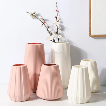 Anti-ceramic Vase 13x20cm European Home Decorations Plastic Vase Shatter-resistant Wedding Dried Flowers Real Flowers
Anti-ceramic Vase 13x20cm European Home Decorations Plastic Vase Shatter-resistant Wedding Dried Flowers Real Flowers