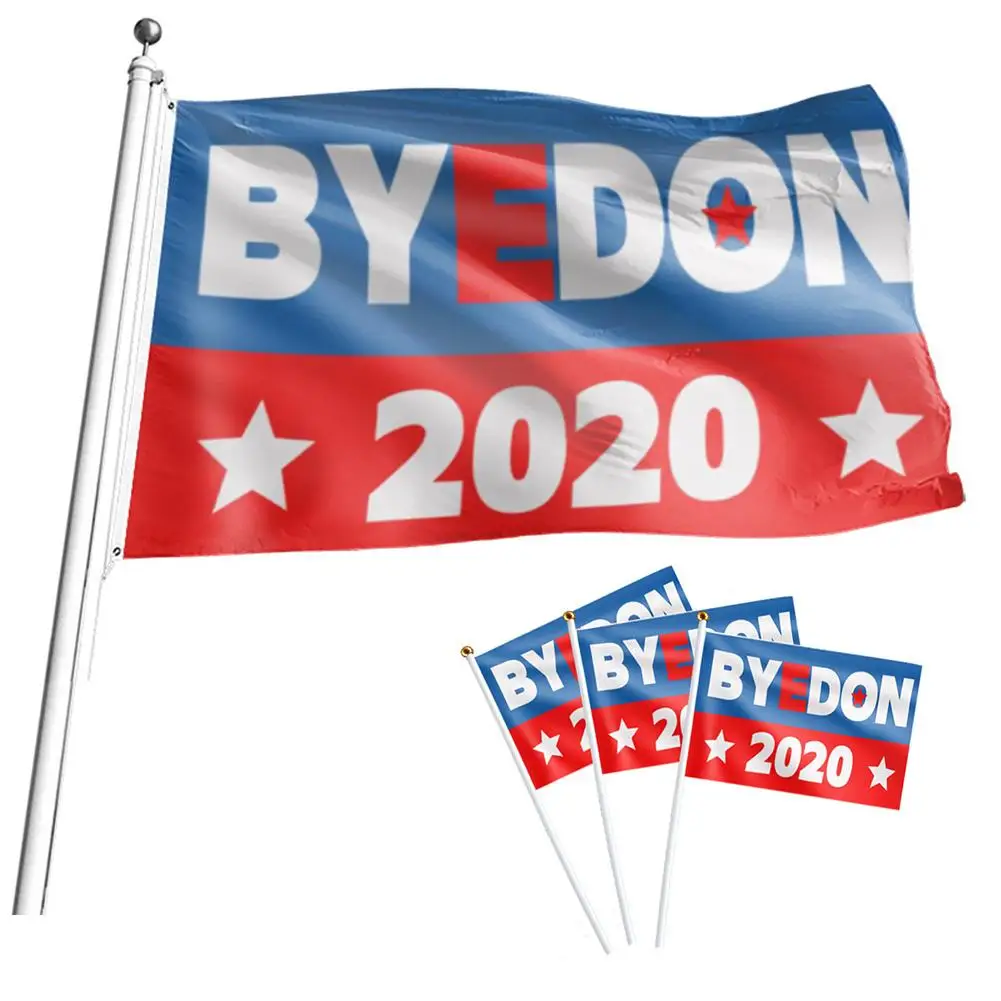 Byedon 2020 Flag Well-designed Stick-shaped Campaign Banner Hand Held Small Miniature Biden Flags for Presidential Election
Byedon 2020 Flag Well-designed Stick-shaped Campaign Banner Hand Held Small Miniature Biden Flags for Presidential Election