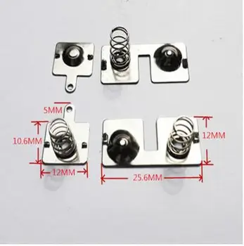200pcs Battery Shrapnel AA Battery Leaf Spring Contact 12*12MM Positive and negative contiguous 50pairs
200pcs Battery Shrapnel AA Battery Leaf Spring Contact 12*12MM Positive and negative contiguous 50pairs