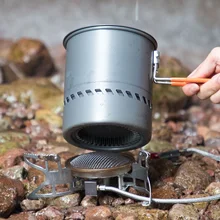 1.5L Portable Outdoor Fast-Heating Pot Utensil Camping Self-driving Traveling Tableware Alloy Foldable Picnic Cooking Pots
1.5L Portable Outdoor Fast-Heating Pot Utensil Camping Self-driving Traveling Tableware Alloy Foldable Picnic Cooking Pots