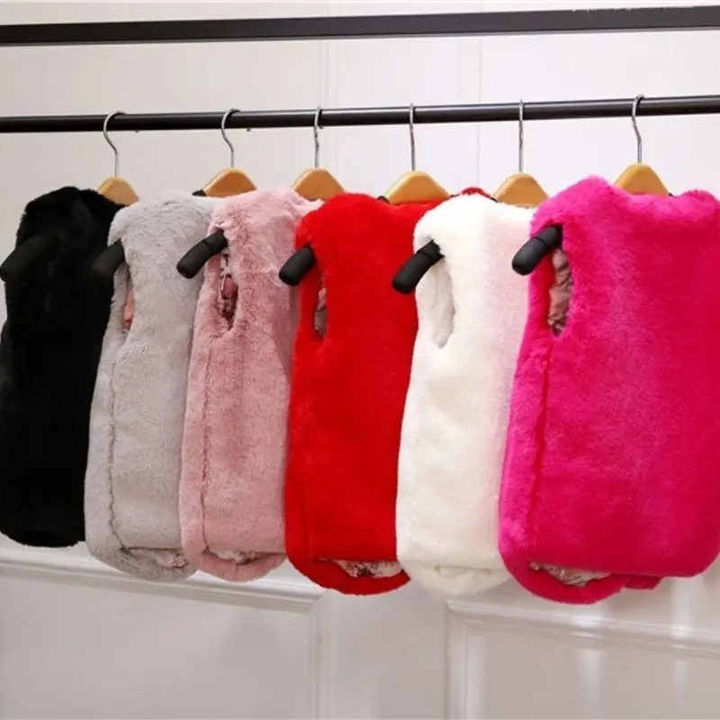 Baby Kids Winter Plus Velvet Thick Vests Coat 0-9 Years Old Faux Fur Imitation Wool Fur Vest Coat Fashion Children Winter Vest
Baby Kids Winter Plus Velvet Thick Vests Coat 0-9 Years Old Faux Fur Imitation Wool Fur Vest Coat Fashion Children Winter Vest