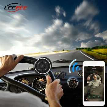 LEEPEE Car Media Button Steering Wheel Remote Controller Bluetooth For IOS Android Cellphone Motorcycle Auto Accessories
LEEPEE Car Media Button Steering Wheel Remote Controller Bluetooth For IOS Android Cellphone Motorcycle Auto Accessories