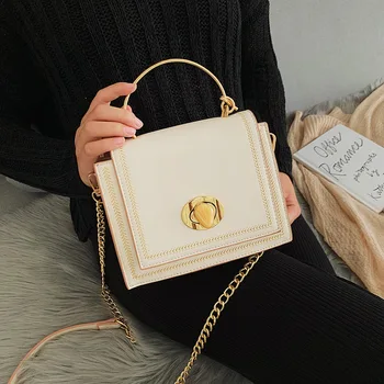 Women's Bags Chain Hand Bag Package 2020 New Small Package Chic Shoulder Shoulder Bag 
Women's Bags Chain Hand Bag Package 2020 New Small Package Chic Shoulder Shoulder Bag
