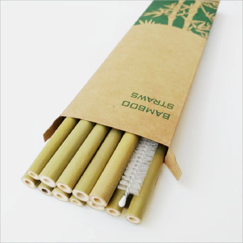 6Pcs Eco-Friendly Reusable Bamboo Drinking Straws With Cleaning Brush Household Kitchen Drinking Straw Tool Bar Accessories
6Pcs Eco-Friendly Reusable Bamboo Drinking Straws With Cleaning Brush Household Kitchen Drinking Straw Tool Bar Accessories