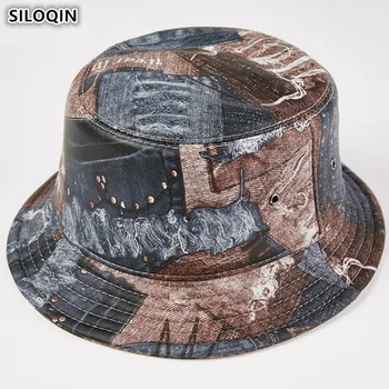 SILOQIN Novelty Genuine Leather Hat Men's Vintage Sheepskin Bucket Hats 2019 New Autumn Elegant Women Casual Trend Leather Cap
SILOQIN Novelty Genuine Leather Hat Men's Vintage Sheepskin Bucket Hats 2019 New Autumn Elegant Women Casual Trend Leather Cap