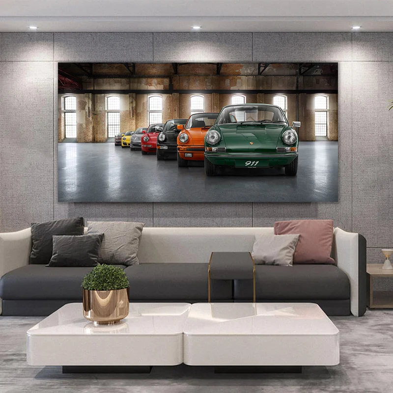 Drive Car Posters Wall Paintings Cuadros Living Room Decor Canvas Painting Dropship no Frame Home Prints | Дом и сад