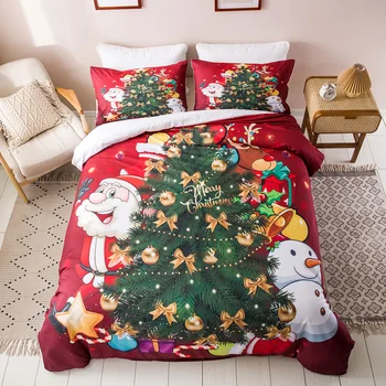 Bonenjoy Duvet Cover Sets Single/Queen/King Size posciel Christmas Tree Style Bedding Set For Double Bed Comforter Covers Set
Bonenjoy Duvet Cover Sets Single/Queen/King Size posciel Christmas Tree Style Bedding Set For Double Bed Comforter Covers Set
