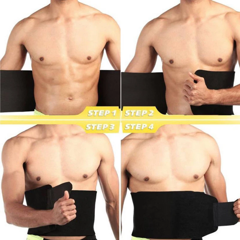 Hot Women Men Sweat Body Suit Sweat Belt Shaper Waist Sports Belt Waist Trainer Corset Shapewear Unisex Slimming Vest