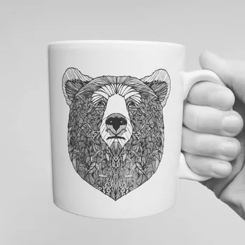 Illustrated Bear Mugs Beer Travel Milk Porcelain Coffee Tea Cups Friend Gift Birthday Gifts
Illustrated Bear Mugs Beer Travel Milk Porcelain Coffee Tea Cups Friend Gift Birthday Gifts