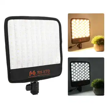 FalconEyes RX-8T 18W Mini LED Video Light Bi-color 3000-5600K Dimmable Flexible Cloth On-camera Lamp DSLR LED Photography Light
FalconEyes RX-8T 18W Mini LED Video Light Bi-color 3000-5600K Dimmable Flexible Cloth On-camera Lamp DSLR LED Photography Light