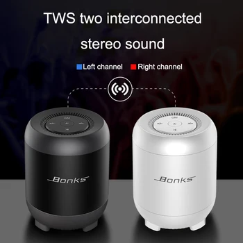 Wireless Bluetooth Speaker AI Smart Artificial Voice Control TF card music subwoofer small speaker For phone computer desktop
Wireless Bluetooth Speaker AI Smart Artificial Voice Control TF card music subwoofer small speaker For phone computer desktop