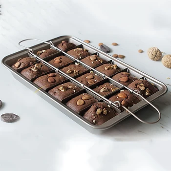 Non-Stick Pan 18 Pre-Slice Bread Cake Baking Tray Carbon Steel Bakeware Mold Home Kitchen Baking Tools
Non-Stick Pan 18 Pre-Slice Bread Cake Baking Tray Carbon Steel Bakeware Mold Home Kitchen Baking Tools