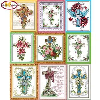 GG The Cross Stamped or Counted Cross Stitch Embroidery Kits 11CT 14CT DIY Kits Joy Sunday Cross Stitch Painting for Home Decor 
GG The Cross Stamped or Counted Cross Stitch Embroidery Kits 11CT 14CT DIY Kits Joy Sunday Cross Stitch Painting for Home Decor