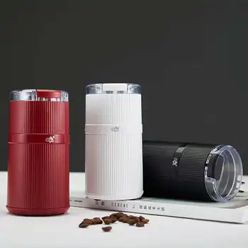 160w electric grinder household small grinder Italian coffee bean grinder crusher powder press barista tool
160w electric grinder household small grinder Italian coffee bean grinder crusher powder press barista tool