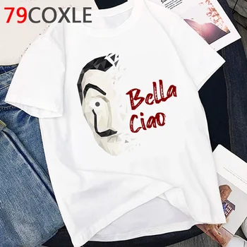 La Casa De Papel T Shirt Men Funny Cartoon Money Heist Tshirt House of Paper Kawaii Anime Bella Ciao Unisex Graphic Tees Male
La Casa De Papel T Shirt Men Funny Cartoon Money Heist Tshirt House of Paper Kawaii Anime Bella Ciao Unisex Graphic Tees Male
