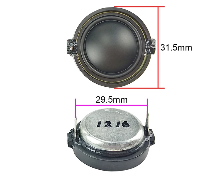 GHXAMP 1 inch My-Ti Tweeter Speaker Unit 8ohm 10W Neodymium Treble Loudspeaker For Satellite boxes Small Bookshelf 2pcs GHXAMP 1 inch My-Ti Tweeter Speaker Unit 8ohm 10W Neodymium Treble Loudspeaker For Satellite boxes Small Bookshelf 2pcs