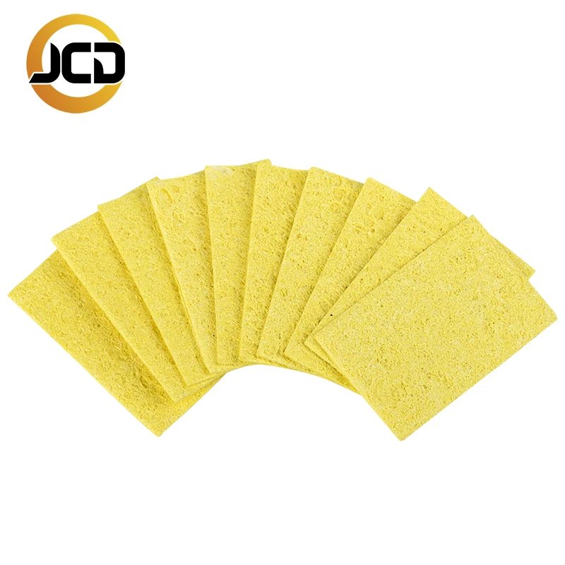 JCD High Quality Cleaner Sponge 10pcs/lot Soldering Iron Tips Cleaner Pads Tools Output Temperature Stability Origin
JCD High Quality Cleaner Sponge 10pcs/lot Soldering Iron Tips Cleaner Pads Tools Output Temperature Stability Origin