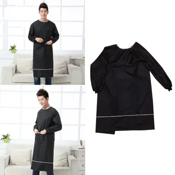 PU Apron Long Sleeve Waterproof Apron Korean Simple Style Kitchen Workwear Adult Smock Apron Suitable for Men Chefs Hot Pot Shop
PU Apron Long Sleeve Waterproof Apron Korean Simple Style Kitchen Workwear Adult Smock Apron Suitable for Men Chefs Hot Pot Shop