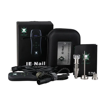 Original LTQ Vapor IE-Nail Temperature Control Enail Kit For Dry Herb Wax Concentrate Dabbing Fit Dab Rig Glass Bubbler
Original LTQ Vapor IE-Nail Temperature Control Enail Kit For Dry Herb Wax Concentrate Dabbing Fit Dab Rig Glass Bubbler