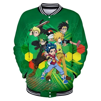 Beyblade Burst Evolution Polyester Hot Casual Slim Baseball Jacket 2019 Hot Fashion Long-sleeved Jacket
Beyblade Burst Evolution Polyester Hot Casual Slim Baseball Jacket 2019 Hot Fashion Long-sleeved Jacket