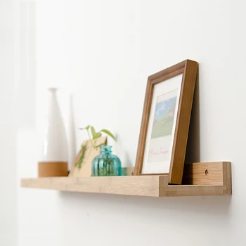 12*33CM Wood Photo Book Rack Floating Eco-friendly Hanging Picture Ledge Best Bamboo Wall Shelf Home Decor Racks With 2 Screws
12*33CM Wood Photo Book Rack Floating Eco-friendly Hanging Picture Ledge Best Bamboo Wall Shelf Home Decor Racks With 2 Screws