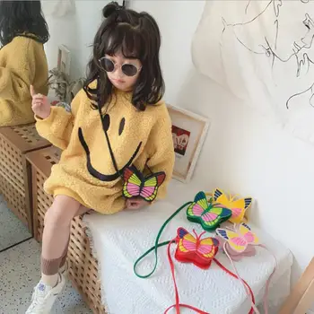 Little Girls Messenger Bag Baby Girl Cute Cartoon Butterfly Shape Small Crossbody Purse Fashion Handbag Backpack 
Little Girls Messenger Bag Baby Girl Cute Cartoon Butterfly Shape Small Crossbody Purse Fashion Handbag Backpack