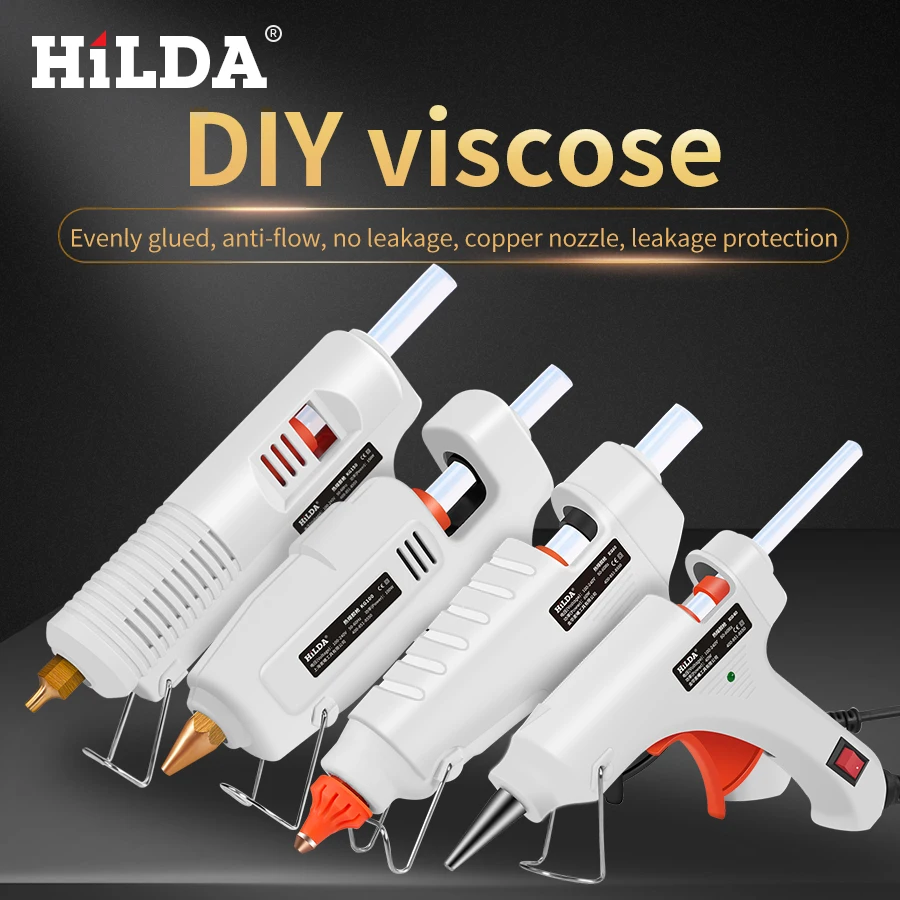 Hot Melt Glue Gun Electric Heat Temperature Tool Professional Bonding Tool High-Temp with Glue Stick 7/11mm
Hot Melt Glue Gun Electric Heat Temperature Tool Professional Bonding Tool High-Temp with Glue Stick 7/11mm
