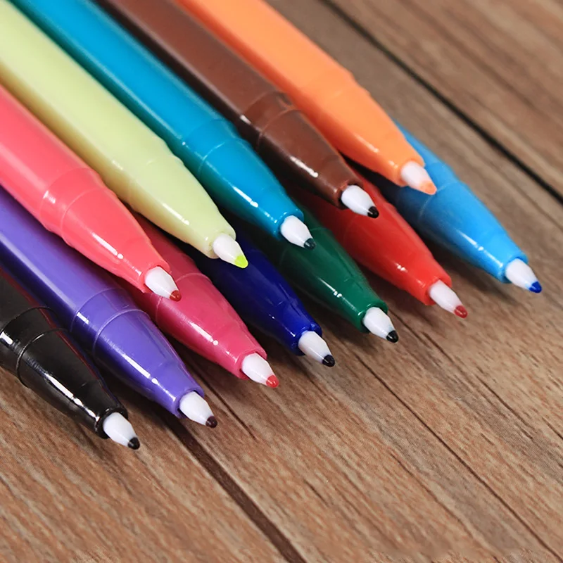 Color Felt Tip Pen Set 12 Color Water-Based Hook line Pens High Capacity Painting Graffiti Pen Signature Pen Office Accessories
Color Felt Tip Pen Set 12 Color Water-Based Hook line Pens High Capacity Painting Graffiti Pen Signature Pen Office Accessories