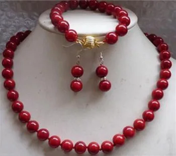 free shipping Wholesale price +New 10mm Red South Shell Pearl Necklace &Bracelets Earring 18'' Set
free shipping Wholesale price +New 10mm Red South Shell Pearl Necklace &Bracelets Earring 18'' Set