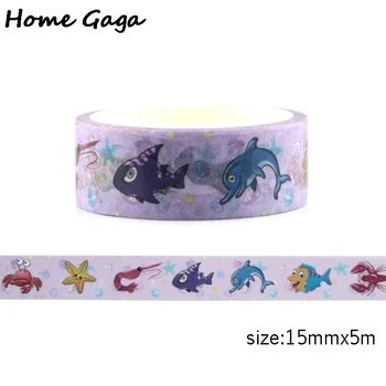 10pcs/lot Homegaga ocean Marine organism fishes 90s vintage Washi tape diy Scrapbooking Adhesive Masking Printed sticker D2214
10pcs/lot Homegaga ocean Marine organism fishes 90s vintage Washi tape diy Scrapbooking Adhesive Masking Printed sticker D2214