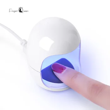 

UV Nail Lamp Phototherapy Machine LED Light Quick Dry Mini Nail Polish Eggshell Light Dryer 3W Nail DIY Nail Art Decoration