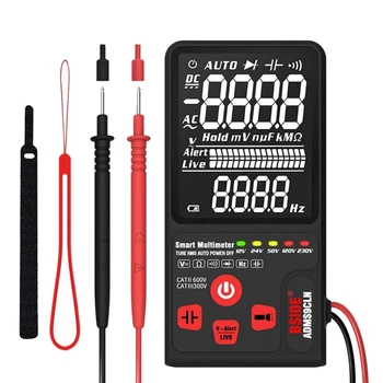 BSIDE EBTN Multimeter Digital Voltage Tester 3.5Inch LCD 3-Line Display TRMS Ohm Hz with Analog Bar& 5 LED Indicator DMM 
BSIDE EBTN Multimeter Digital Voltage Tester 3.5Inch LCD 3-Line Display TRMS Ohm Hz with Analog Bar& 5 LED Indicator DMM