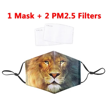 Animal lion Masks Reusable Protective PM2.5 Filter Mouth-Muffle Bacteria Proof Flu Mask Washable anti dust Face Adult Mask
Animal lion Masks Reusable Protective PM2.5 Filter Mouth-Muffle Bacteria Proof Flu Mask Washable anti dust Face Adult Mask