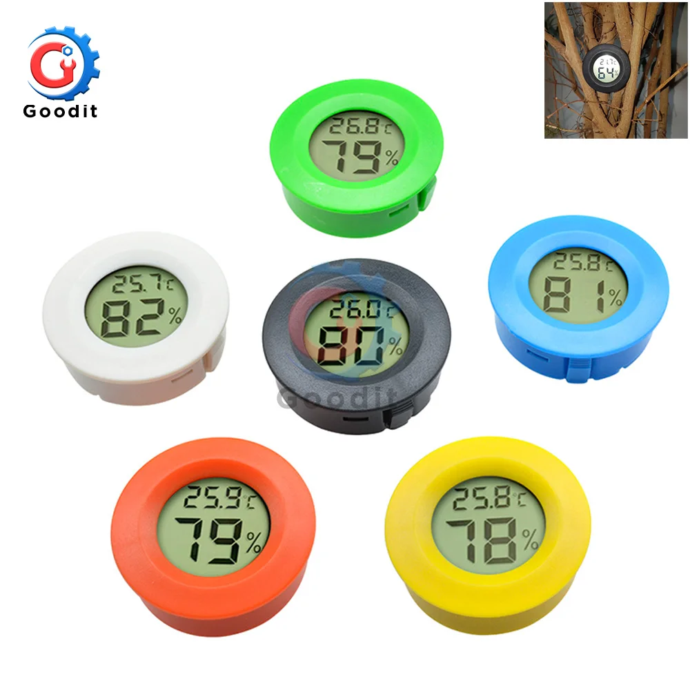 Mini LCD Digital Hygrometer Thermometer Fridge Freezer Tester Temperature Humidity Meter Detector Thermograph for Pet Auto Car
Mini LCD Digital Hygrometer Thermometer Fridge Freezer Tester Temperature Humidity Meter Detector Thermograph for Pet Auto Car