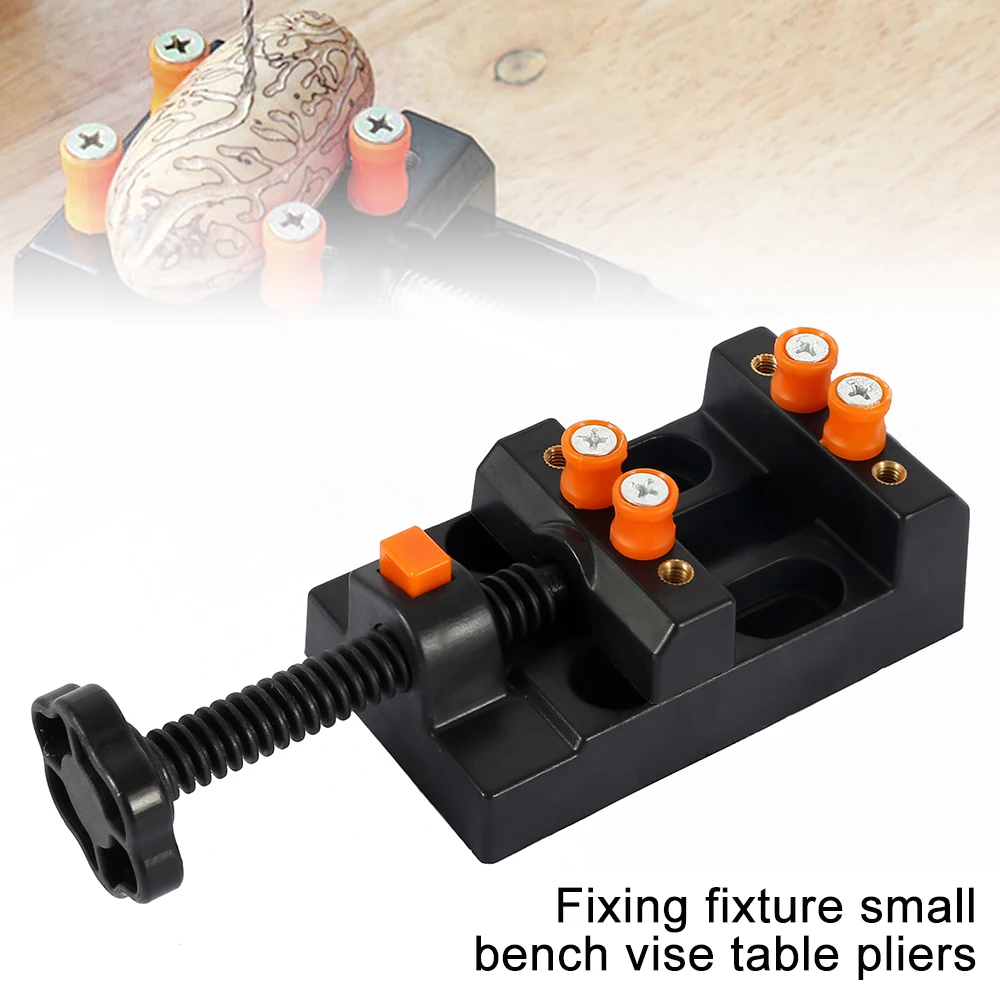 Miniature Hobby Clamp On Table Bench Vise Tool Vice Muliti-Funcational Table Vice Carving Bench Clamp Drill Press Flat Vice
Miniature Hobby Clamp On Table Bench Vise Tool Vice Muliti-Funcational Table Vice Carving Bench Clamp Drill Press Flat Vice