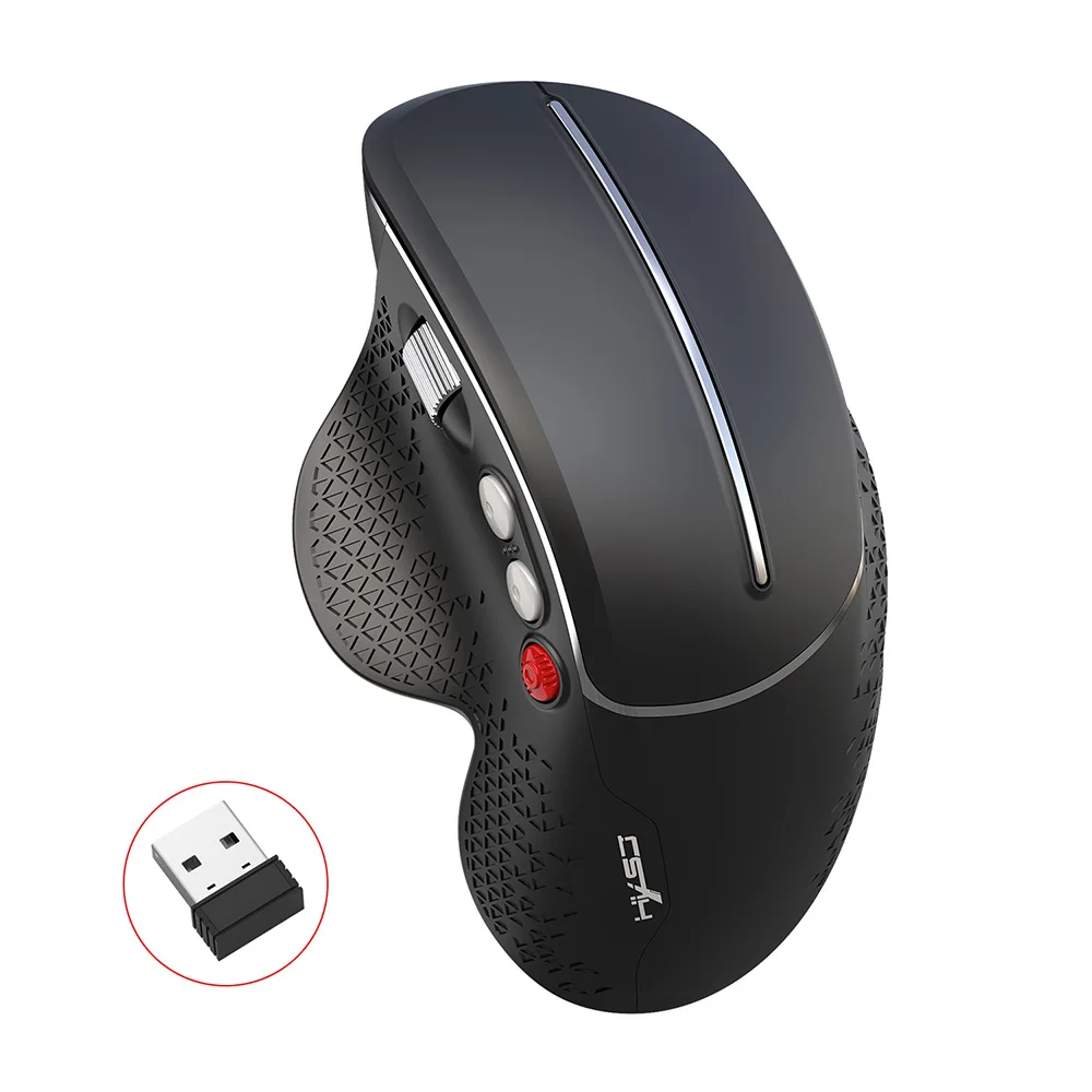 Vertical Wireless 2.4Ghz Mouse USB Ergonomic Optical 6 Buttons 3600DPI Gaming Ergonomic Mice For Desktop Laptop Computer PC
Vertical Wireless 2.4Ghz Mouse USB Ergonomic Optical 6 Buttons 3600DPI Gaming Ergonomic Mice For Desktop Laptop Computer PC