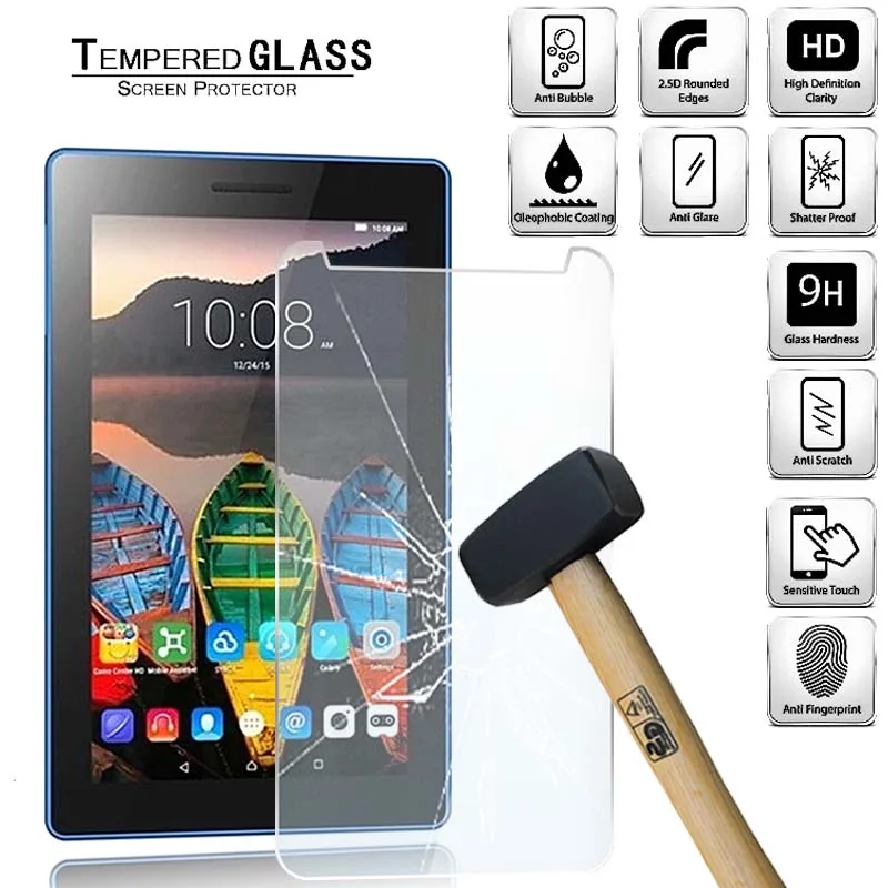 Tablet Tempered Glass Screen Protector Cover for Lenovo Tab 3 7 Inch Tablet Computer Anti-Scratch Explosion-Proof Screen
Tablet Tempered Glass Screen Protector Cover for Lenovo Tab 3 7 Inch Tablet Computer Anti-Scratch Explosion-Proof Screen