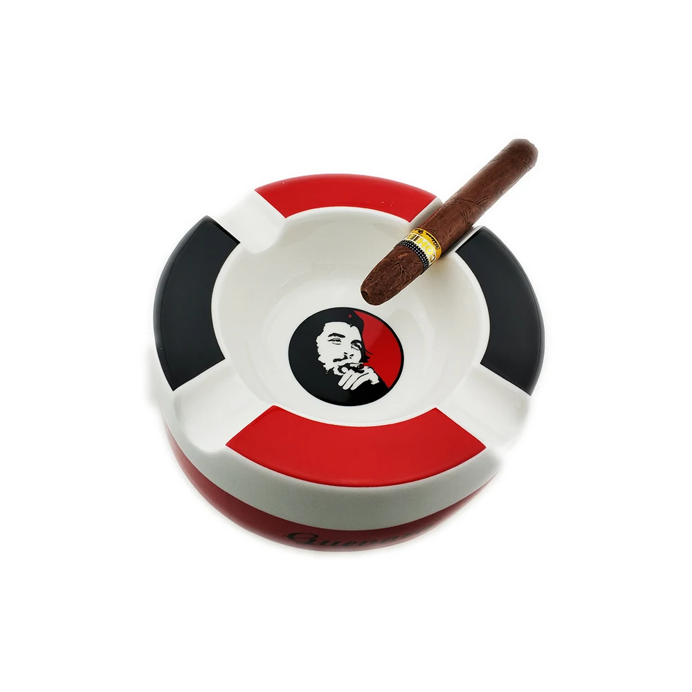 COHIBA Cigar Ceramic Ashtray Holder 4 Cigars portable Ashtray Gadgets Round Ash Slot Tobacco for Indoor/Outdoor Use
COHIBA Cigar Ceramic Ashtray Holder 4 Cigars portable Ashtray Gadgets Round Ash Slot Tobacco for Indoor/Outdoor Use