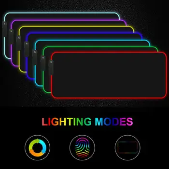RGB Gaming Mouse Pad Large Mouse Pad Gamer Led Computer Mousepad Big Mouse Mat with Backlight Carpet For keyboard Desk Mat Mause
RGB Gaming Mouse Pad Large Mouse Pad Gamer Led Computer Mousepad Big Mouse Mat with Backlight Carpet For keyboard Desk Mat Mause
