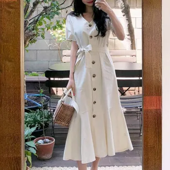 Women Summer Long Shirt Dress Bandage Sexy V Neck Fishtail Midi Vestidos Robe Femme Casual Sukienki Sommerkleid Jurken Sundress
Women Summer Long Shirt Dress Bandage Sexy V Neck Fishtail Midi Vestidos Robe Femme Casual Sukienki Sommerkleid Jurken Sundress