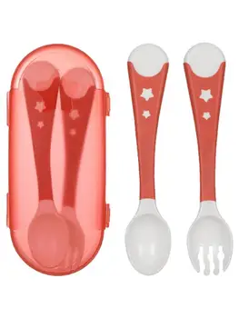 2019 New Children's Twisted Fork Bendable Spoon Set Baby Food Supplement Tableware Learning Eating Spoon
2019 New Children's Twisted Fork Bendable Spoon Set Baby Food Supplement Tableware Learning Eating Spoon