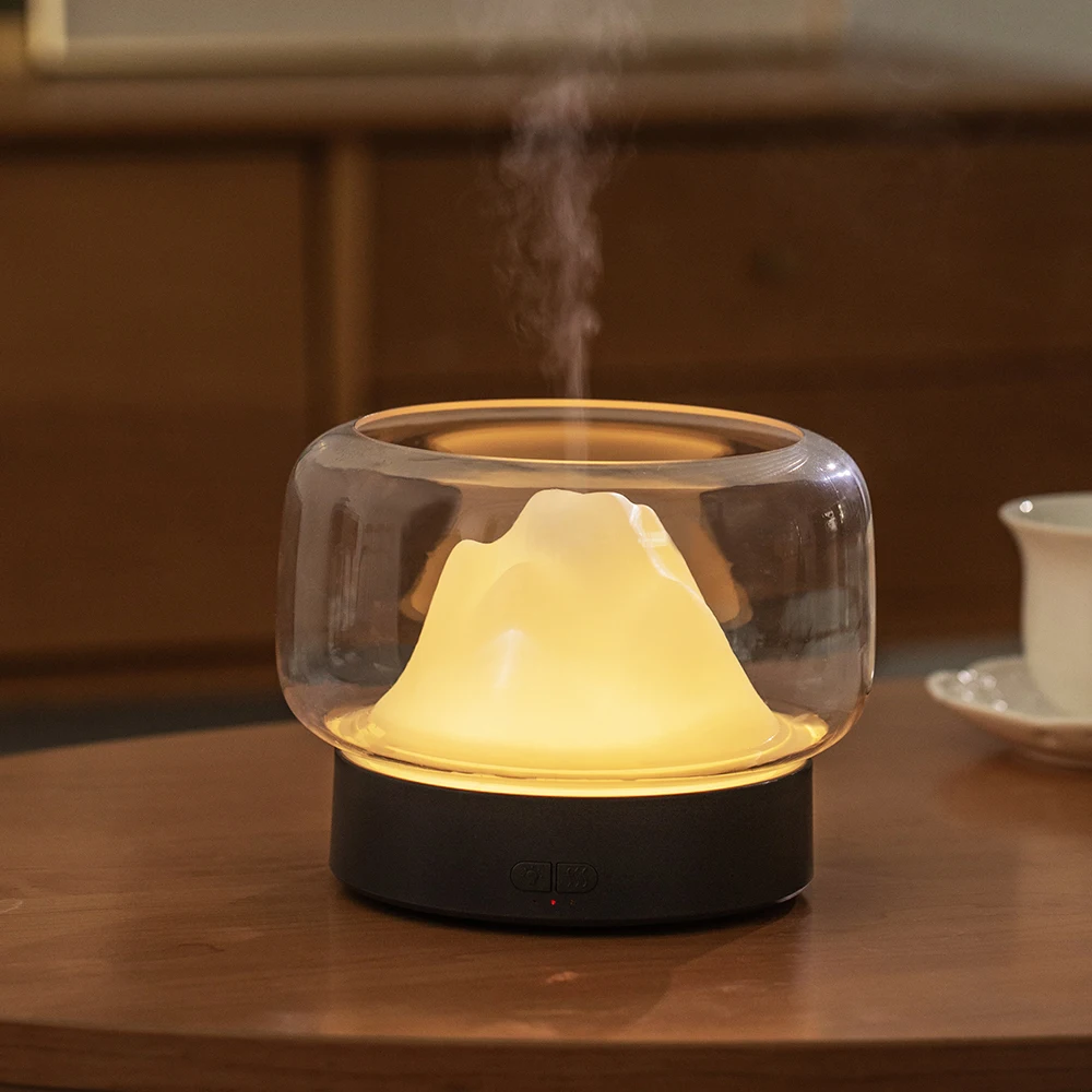 400ml Mountain View Ultrasonic Aroma Diffuser Essential Oil Diffuser Air Humidifier with LED Lamps Mini Home Air Purifier
400ml Mountain View Ultrasonic Aroma Diffuser Essential Oil Diffuser Air Humidifier with LED Lamps Mini Home Air Purifier