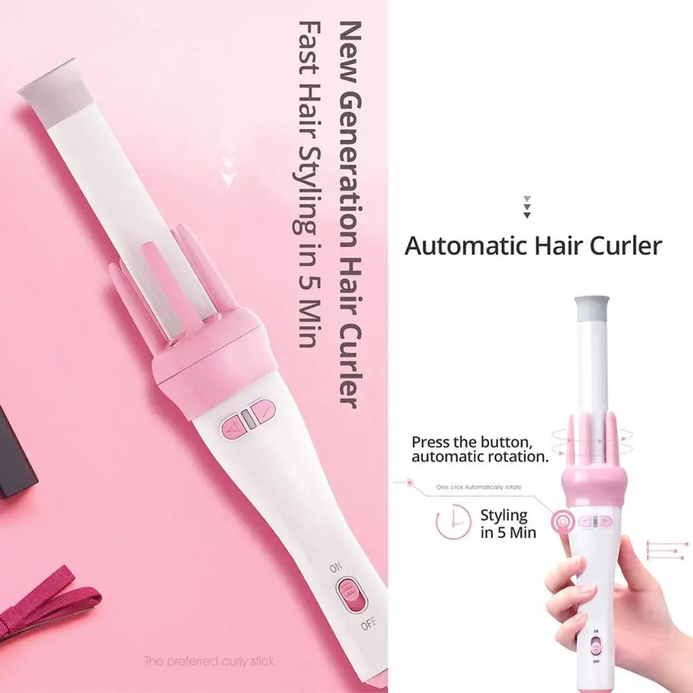 Automatic curling stick Tourmaline ceramics constant temperature Electric rotary maintenance Perm curler artifact 1 Set
Automatic curling stick Tourmaline ceramics constant temperature Electric rotary maintenance Perm curler artifact 1 Set