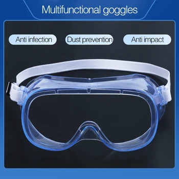 Jiepolly Safety Goggles Transparent Dust-Proof Anti-fog Medical protective glasses Eyewear pectacles Safety Protection Goggles
Jiepolly Safety Goggles Transparent Dust-Proof Anti-fog Medical protective glasses Eyewear pectacles Safety Protection Goggles