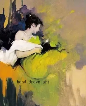 Artist's original hand-painted realistic oil painting on canvas: glamour body art, gentle woman
Artist's original hand-painted realistic oil painting on canvas: glamour body art, gentle woman