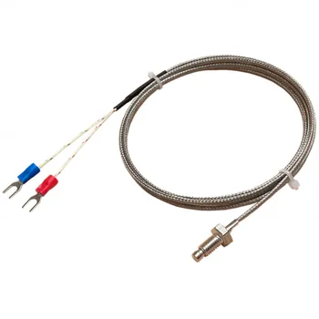 K Type Thermocouple Control Thread M6 Screw Probe Temperature Sensor Temperature Controller 0-400C Sensor Probe
K Type Thermocouple Control Thread M6 Screw Probe Temperature Sensor Temperature Controller 0-400C Sensor Probe