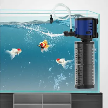 Filter Submersible Pump Three-in-one Filter Oxygen Pump Built-in Filter Fish Tank Pump Aeration Water Pumps Fish Tank Supplies
Filter Submersible Pump Three-in-one Filter Oxygen Pump Built-in Filter Fish Tank Pump Aeration Water Pumps Fish Tank Supplies