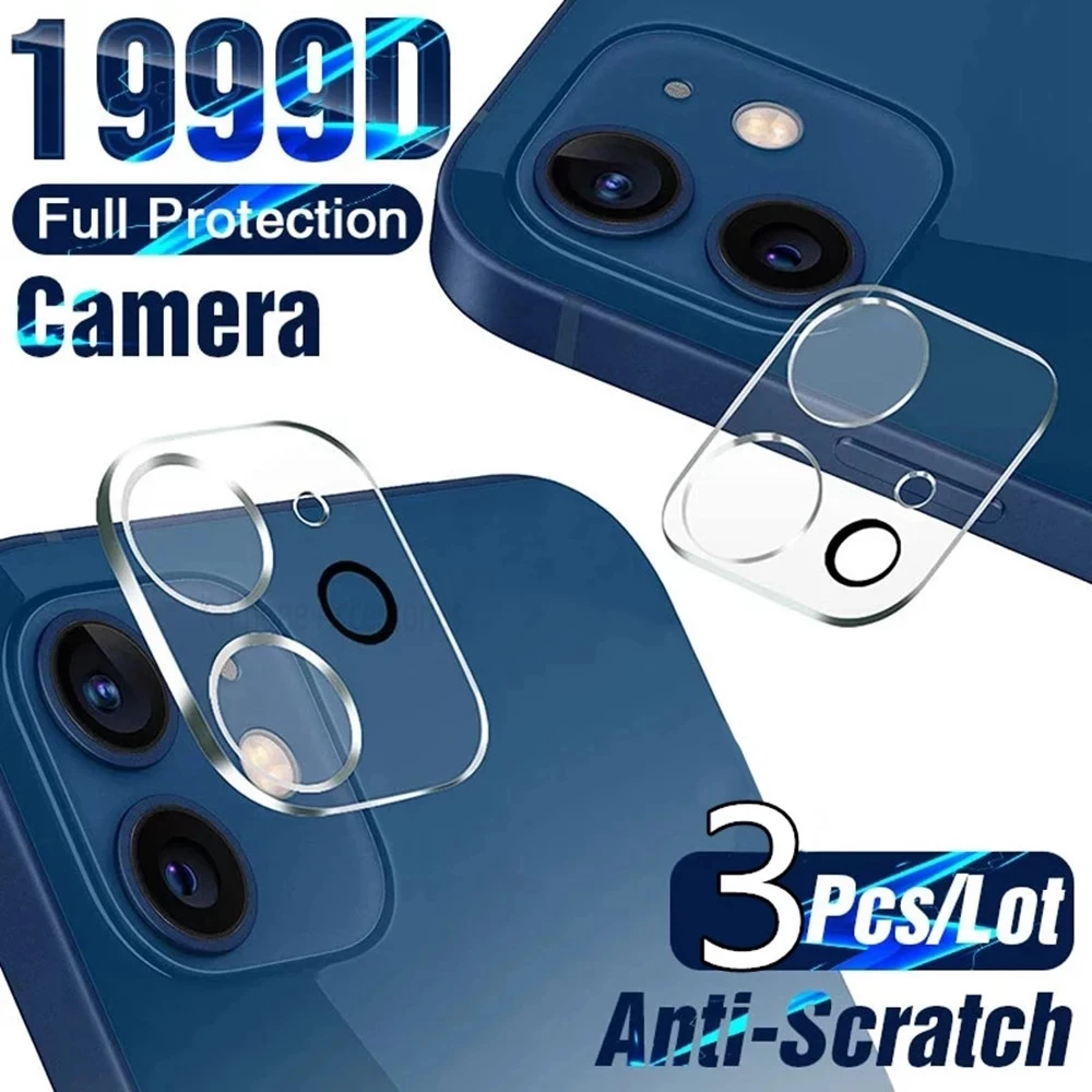 Lens Ring For iPhone 12 11 Pro Max 12Mini All-inclusive Clear Camera Protector 11Pro Cover | Мобильные телефоны и