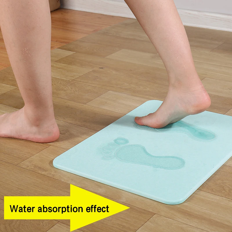 Natural Diatom Mud Bathroom Anti-Slip Diatom Soil Foot Pad Bath Mat Quick-Drying Absorbent Bathroom Door Mat
Natural Diatom Mud Bathroom Anti-Slip Diatom Soil Foot Pad Bath Mat Quick-Drying Absorbent Bathroom Door Mat